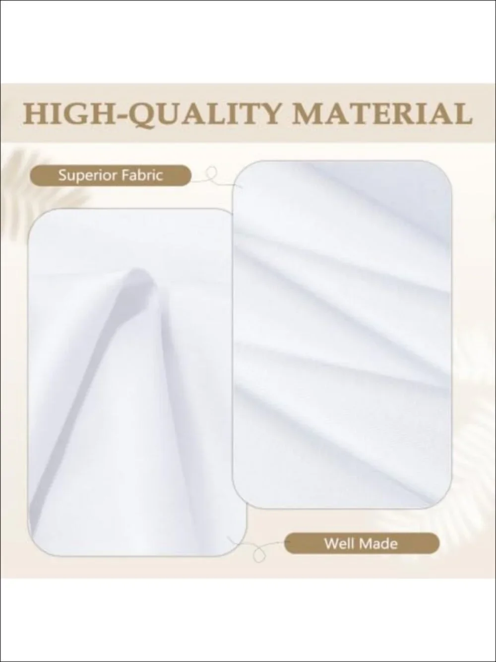 8 Pack Rectangle Tablecloth 60x102 Inch Polyester Washable
